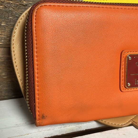 Loungefly Disney Alice in Wonderland March Hare Zip-Around Wallet Continental - Picture 5 of 9